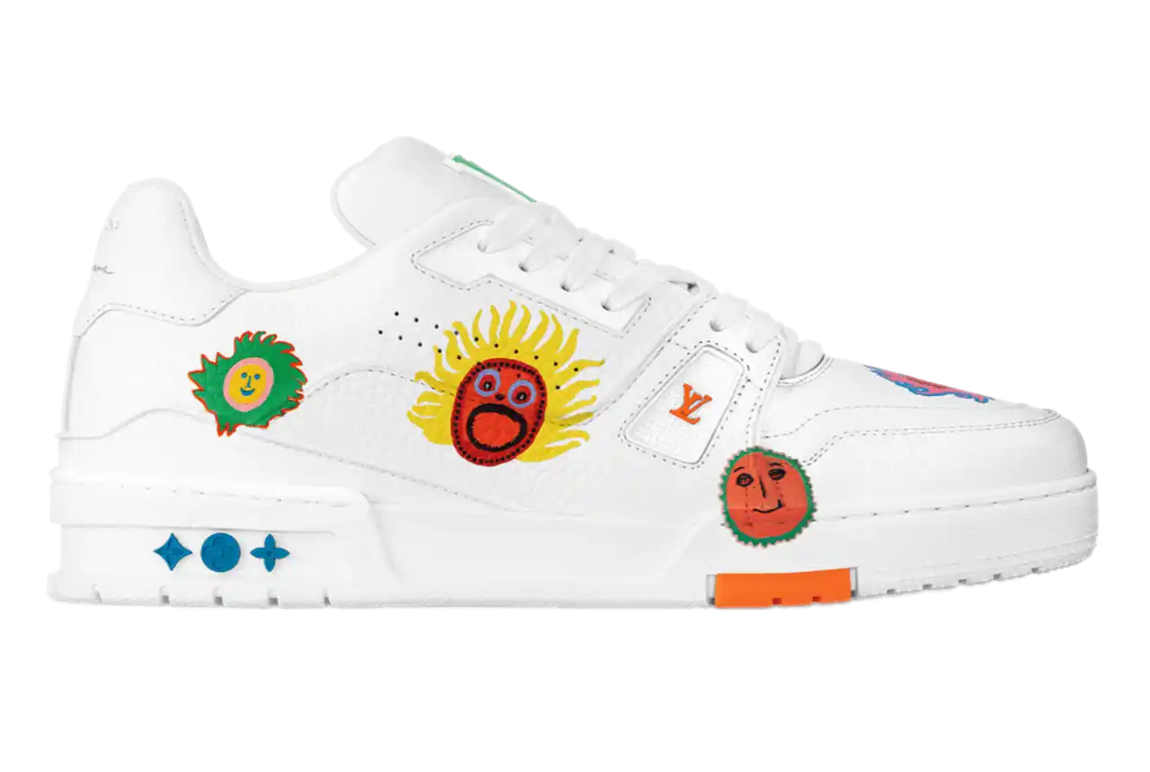 Louis Vuitton x Yayoi Kusama Trainer - White Print