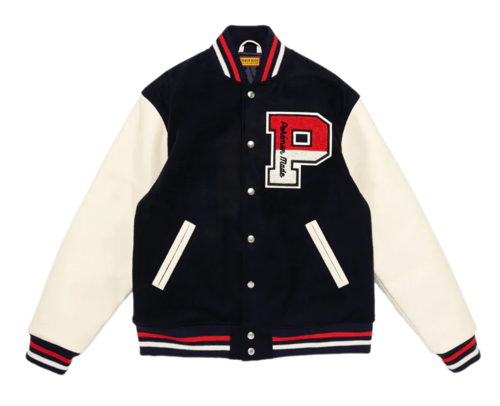 Human Made x Pokemon Varsity Jacket - Navy