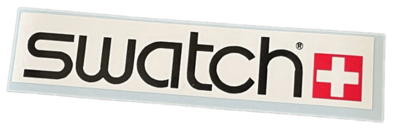 Swatch Logo Sticker
