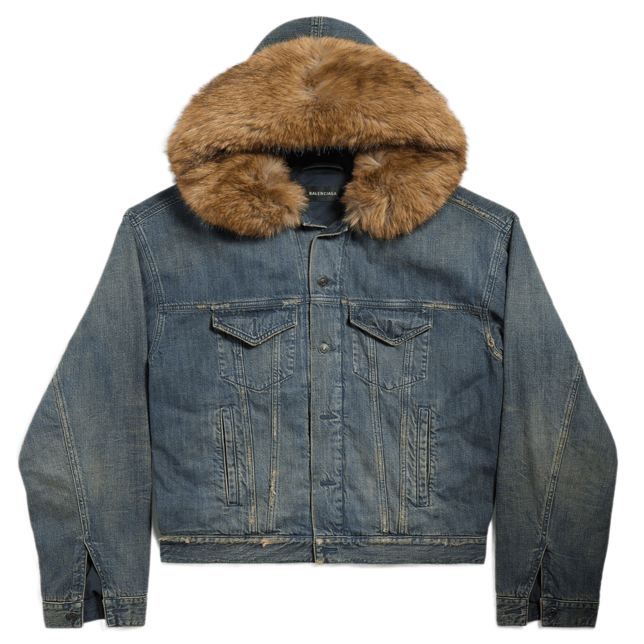 Balenciaga Boxy Jacket - Blue