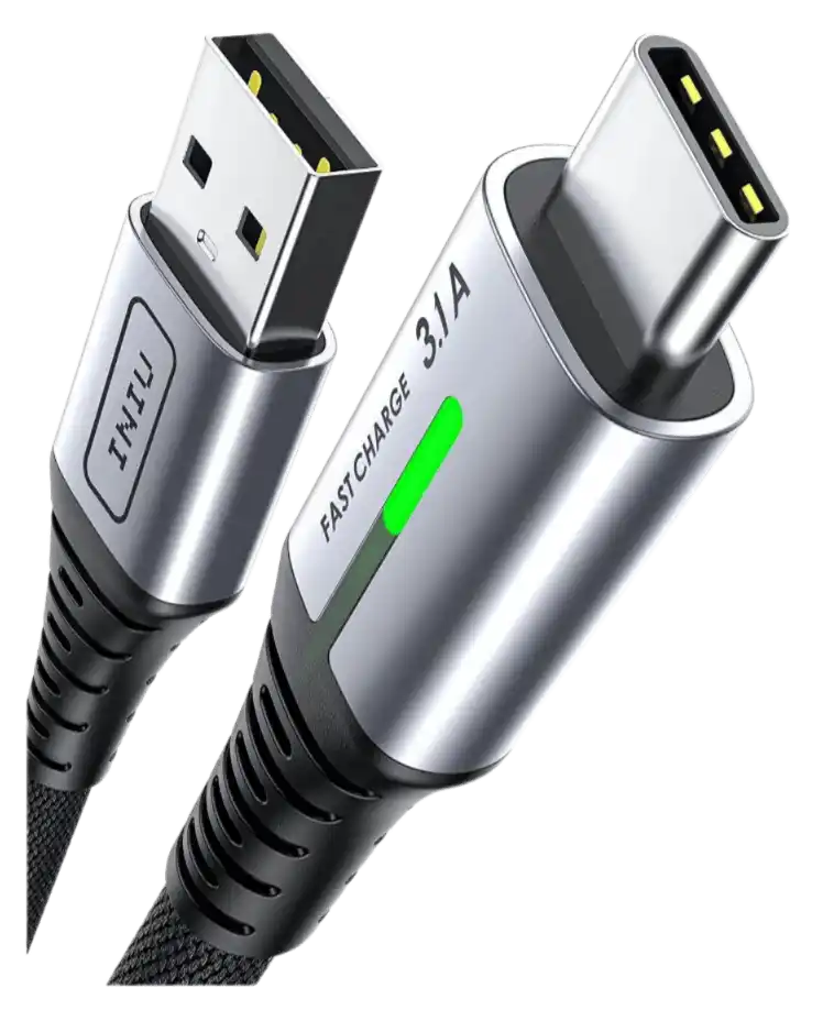 INIU USB C Charger Cable 2m 3.1A Type C Cable Fast Charging