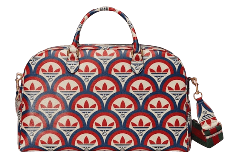 Gucci x Adidas Large Duffle Bag - Blue/Red