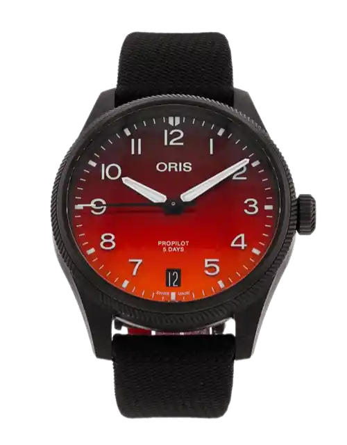 Oris Big Crown ProPilot Orange Dial - 41mm, Carbon (2023)