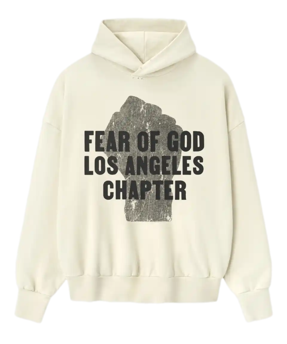 Fear Of God 213 Chapter Hoodie - Cream/Black