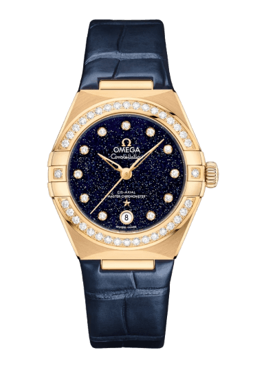 Omega Constellation - 29mm, Yellow Gold On Leather