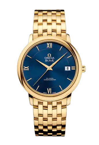 Omega De Ville Prestige - 36.8mm, Yellow Gold On Yellow Gold