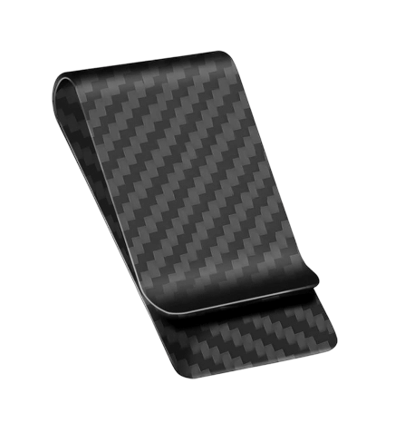 Carbon Fibre Wallet Money Clip