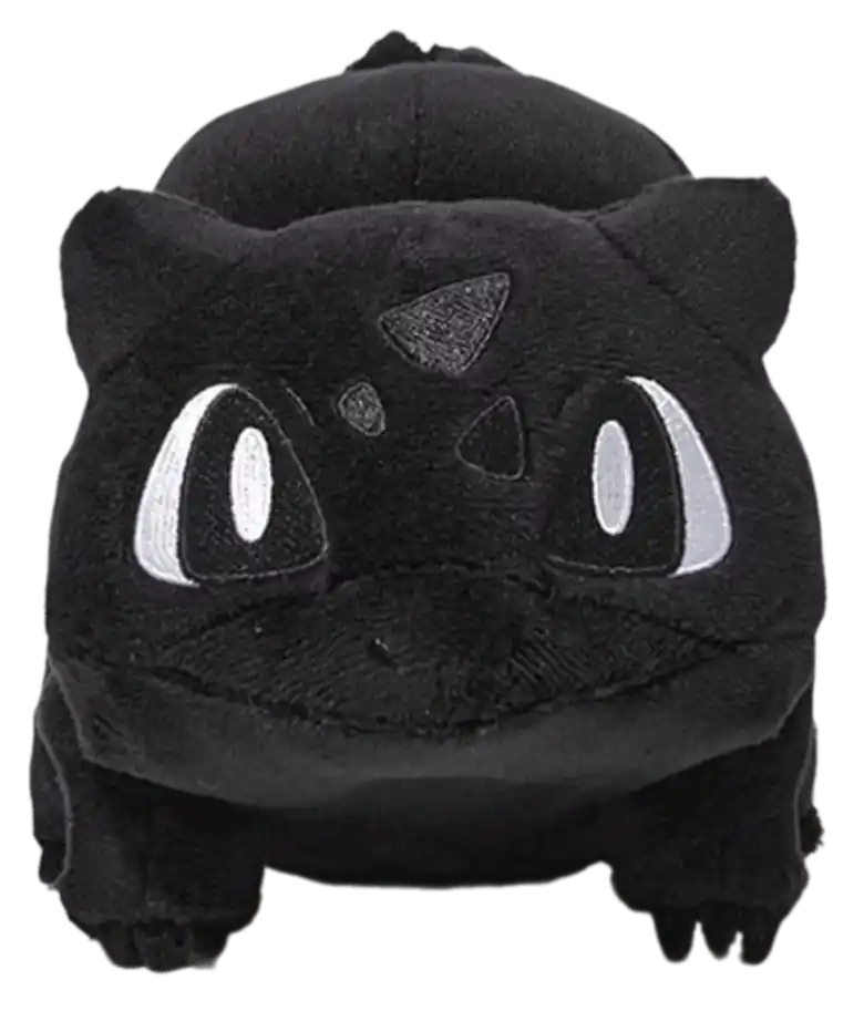 Fragment x Pokemon Bulbasaur Thunderbolt Project x Sequence Miyashita Park Plush Doll - Black