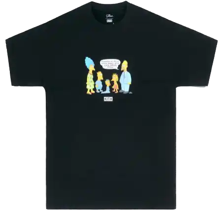 Kith x The Simpsons Original Family Tee - Black
