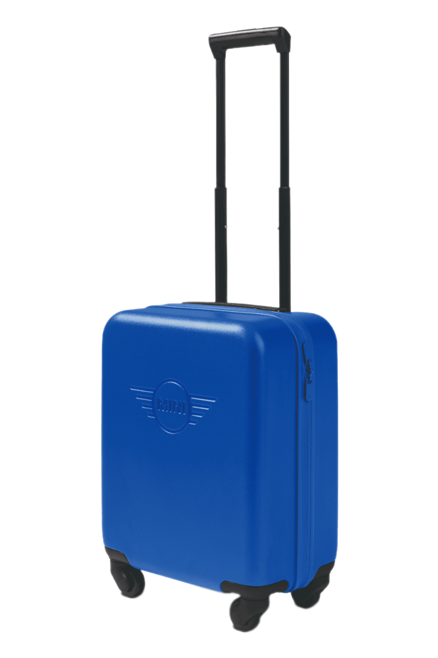 MINI Debossed Wing Logo Kids Trolley - Blazing Blue