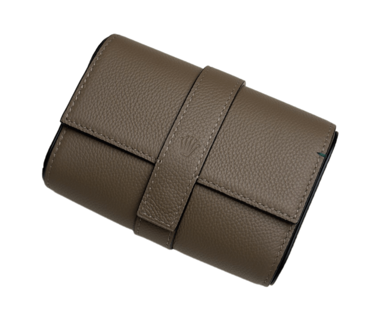 Rolex Grey Prestige Dual Watch Travel Case