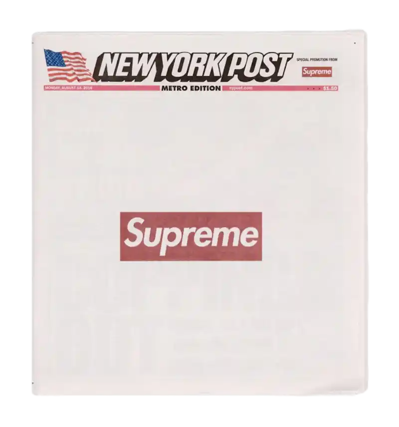 Supreme New York Post (Metro Edition) Newspaper
