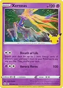 The Pokemon Company International Single Card XERNEAS 012/025 CELEBRATIONS, Multicolored