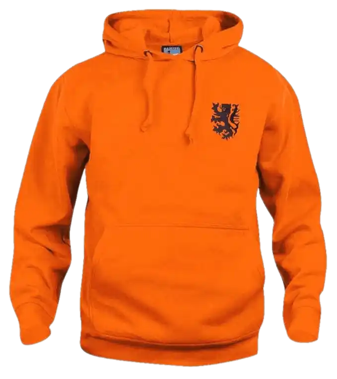 Netherlands 1970s Retro Football Hoodie