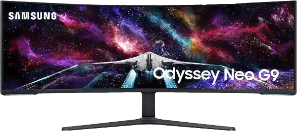 Samsung 57" Odyssey Neo G9 Dual 4K UHD Quantum Mini-LED 240Hz 1ms(GtG) HDR 1000 Curved Gaming Monitor