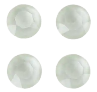 Swarovski 1088 XIRIUS Chatons Crystal Powder Green 8mm