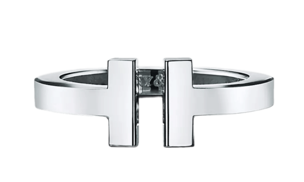 Tiffany T Square Ring - Sterling Silver