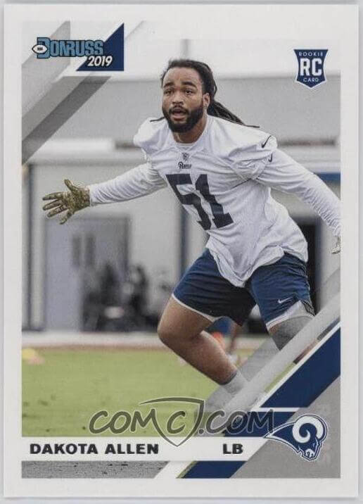 2019 Panini Donruss - #267 - Rookies - Dakota Allen