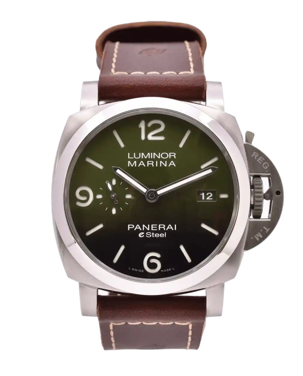 Panerai Luminor Marina Esteel Green Quarter Dial - 44mm, Steel (2024)