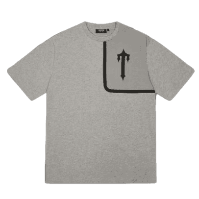 Trapstar Irongate T Tech Zip T-Shirt - Grey