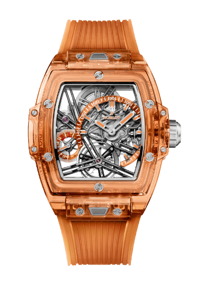Hublot Tourbillon Orange Sapphire - 42mm, Sapphire Crystal