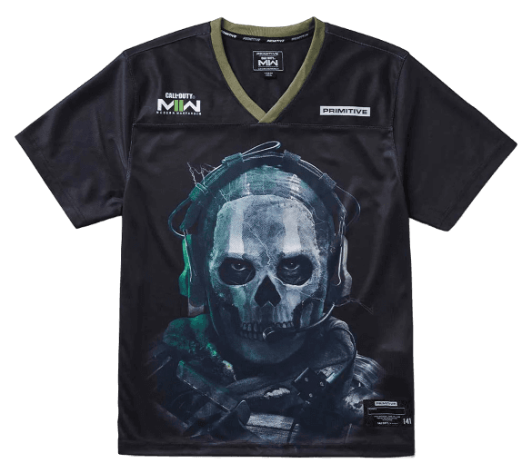 Call of Duty: Modern Warfare II Ghost Art Black Jersey