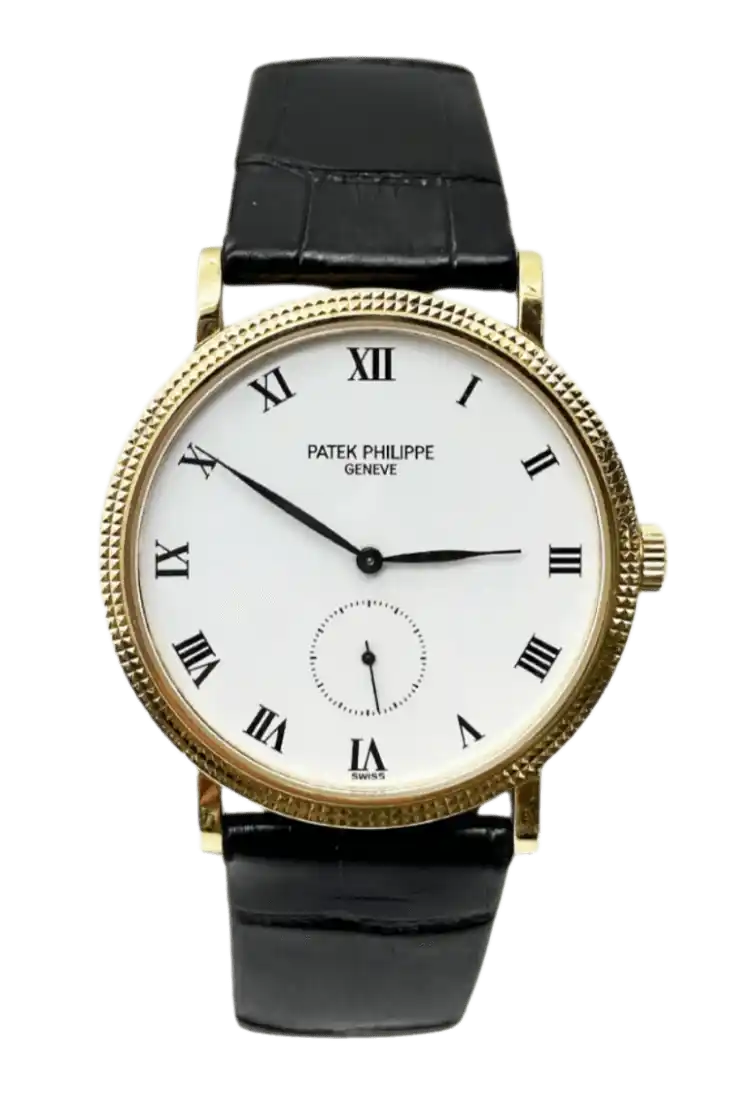 Patek Philippe Calatrava White Dial - 33mm, 18K Yellow Gold (1993)