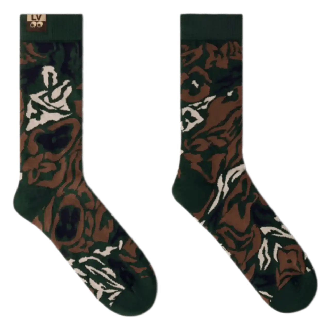 LV Camo Socks