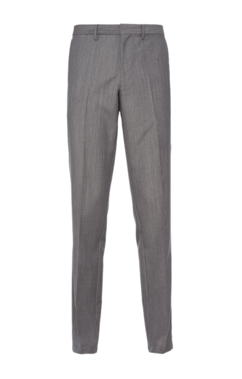 Prada Mohair Wool Pants - Grey
