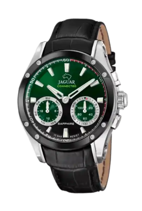 Jaguar Connected Green Dial - 45mm, Steel