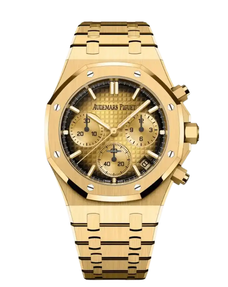 Audemars Piguet Royal Oak Champagne Dial - 41mm, Yellow Gold (2024)
