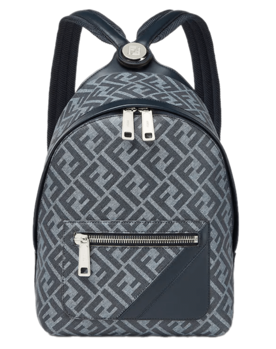 Fendi Chiodo Small Fendi Diagonal - Blue