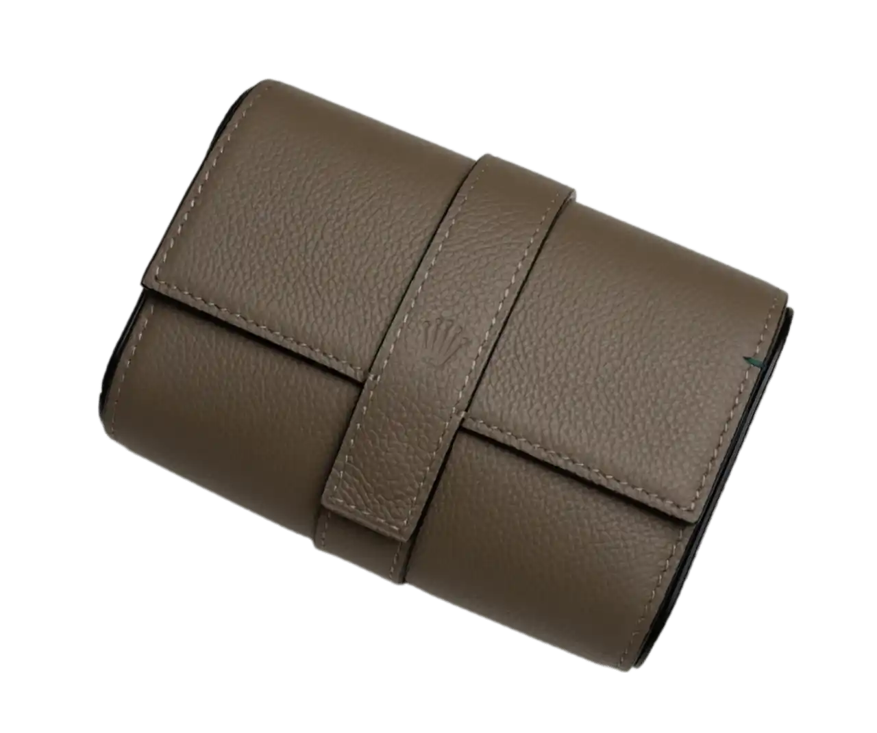 Rolex Grey Prestige Dual Watch Travel Case