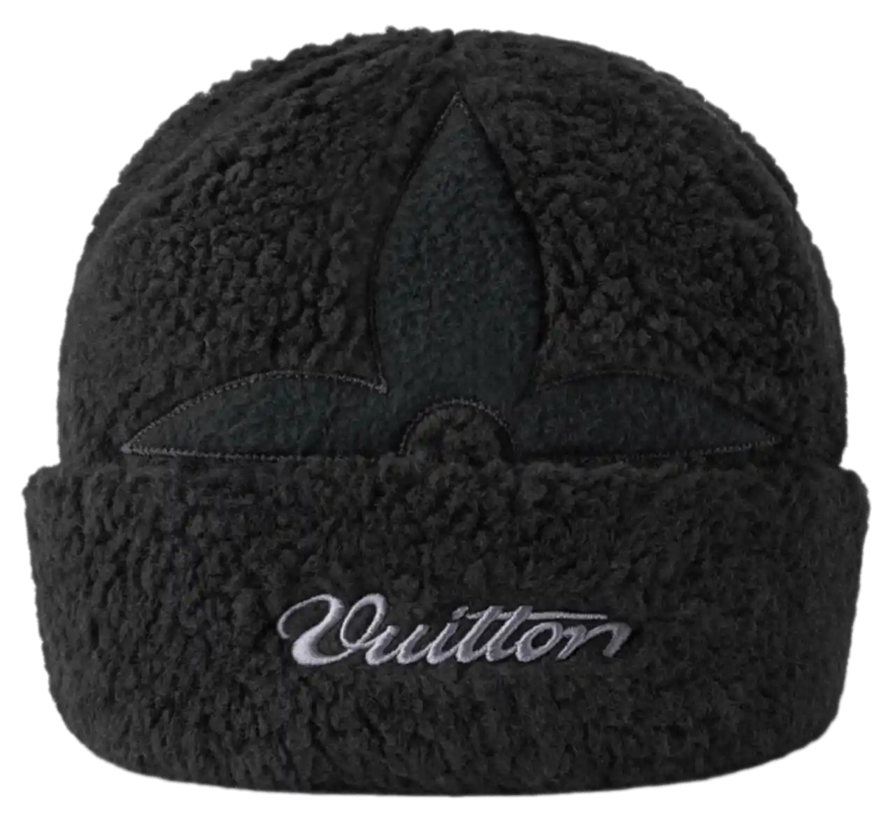 Louis Vuitton Signature Fleece Beanie - Black