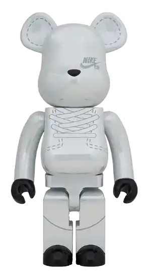 Bearbrick x Nike SB 2020 1000% - White