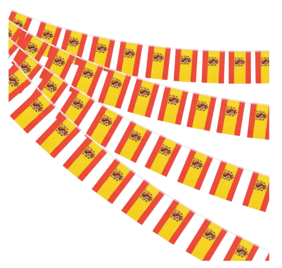 Spain Flag Bunting