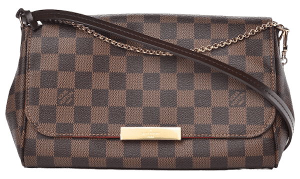 Louis Vuitton Favorite - Damier Ebene MM Red Lining