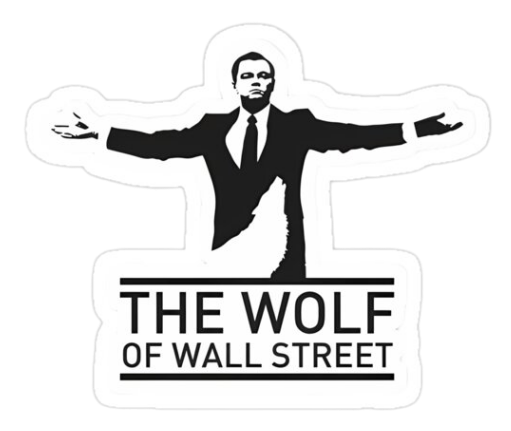 The Wolf Of Wall Street Sticker