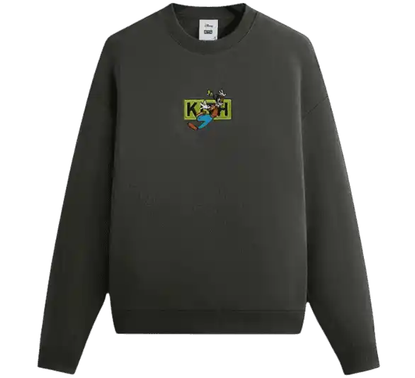 Kith x Disney Mickey & Friends Goofy Classic Logo Crewneck - Machine