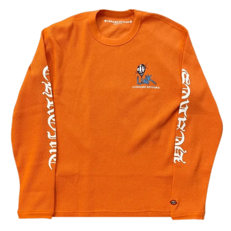 Chrome Hearts x Matty Boy Long-Sleeve Thermal - Orange