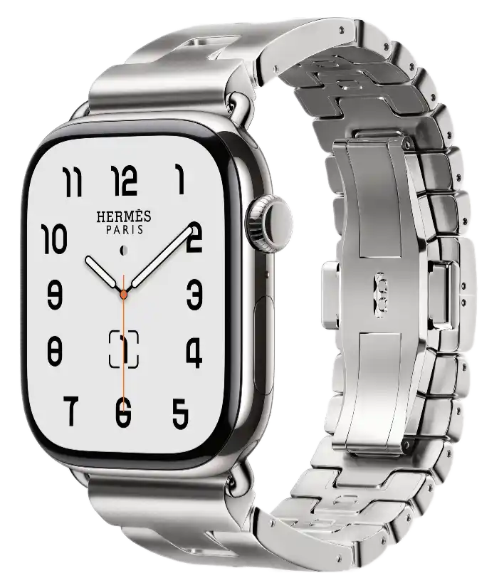 Apple Watch Hermès Series 11 - 46mm, Grand H (Satiné)