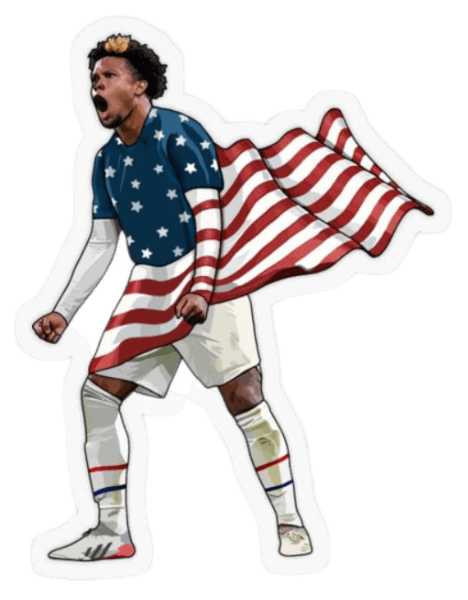 Weston McKennie, USA Sticker