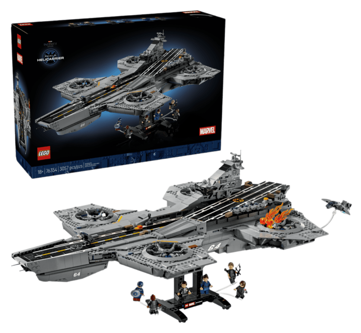 LEGO S.H.I.E.L.D. Helicarrier #76354