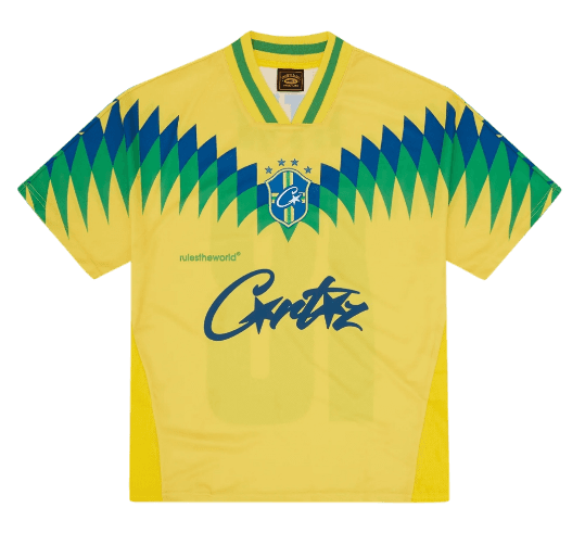 Corteiz Club America Jersey Brasil - Yellow