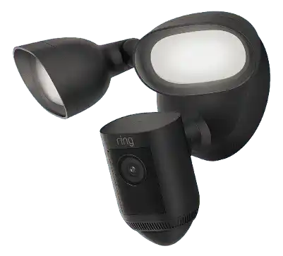 Ring Floodlight Cam Wired Pro - Black