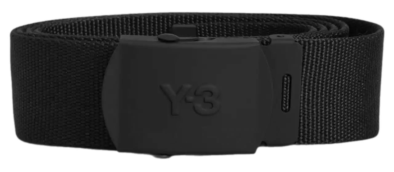 Y-3 Classic Logo Belt - Black