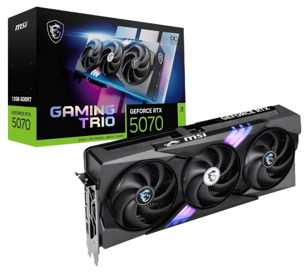 MSI RTX 5070 12GB 625 MHz