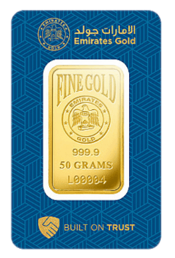Emirates 50 Gram Gold Bar