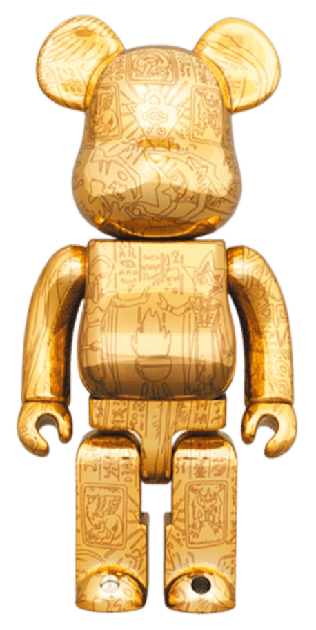 Bearbrick x Yu-Gi-Oh! Duel Monsters Millennium Puzzle 400%