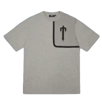 Trapstar Irongate T Tech Zip T-Shirt - Grey